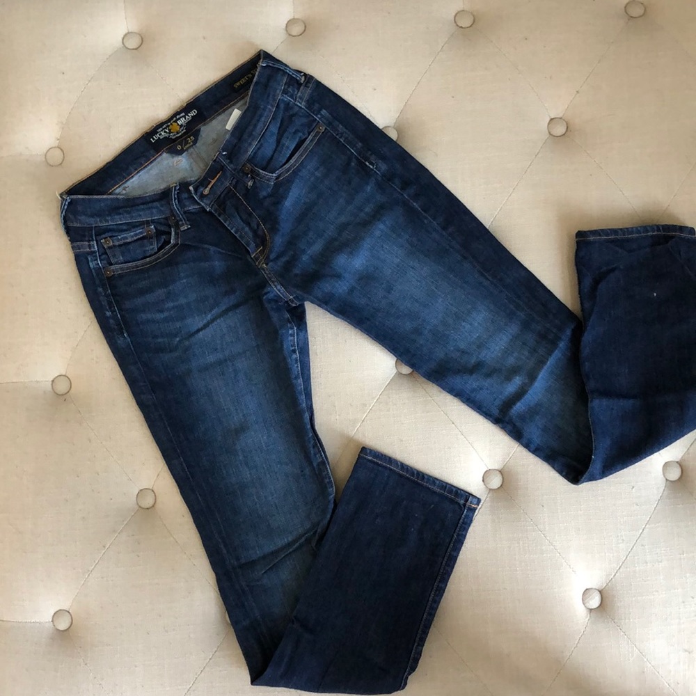 “Sweet’n straight” Lucky Brand Jeans size 0/25